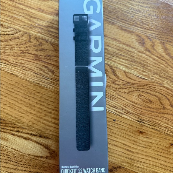 Garmin Black QuickFit Nylon Watch Strap - Picture 1 of 4